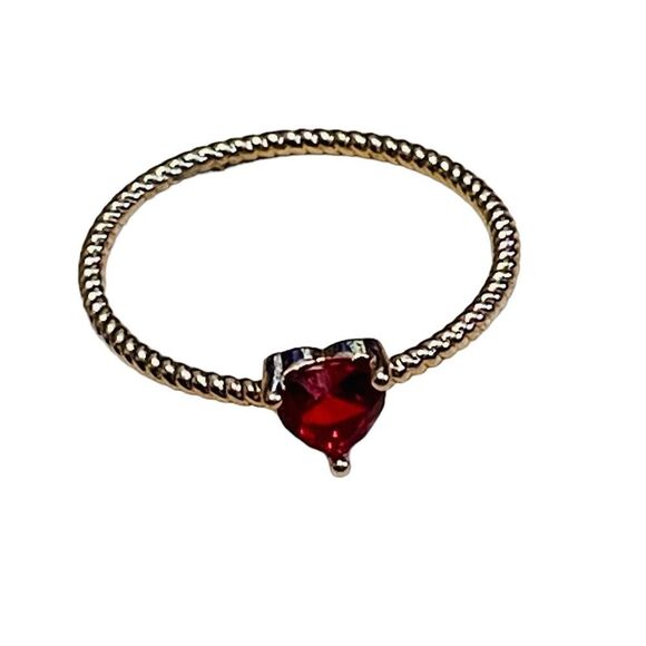 10/$25🦋 I AM Red & Gold 5-Ring Set - Size 7 - Picture 5 of 13